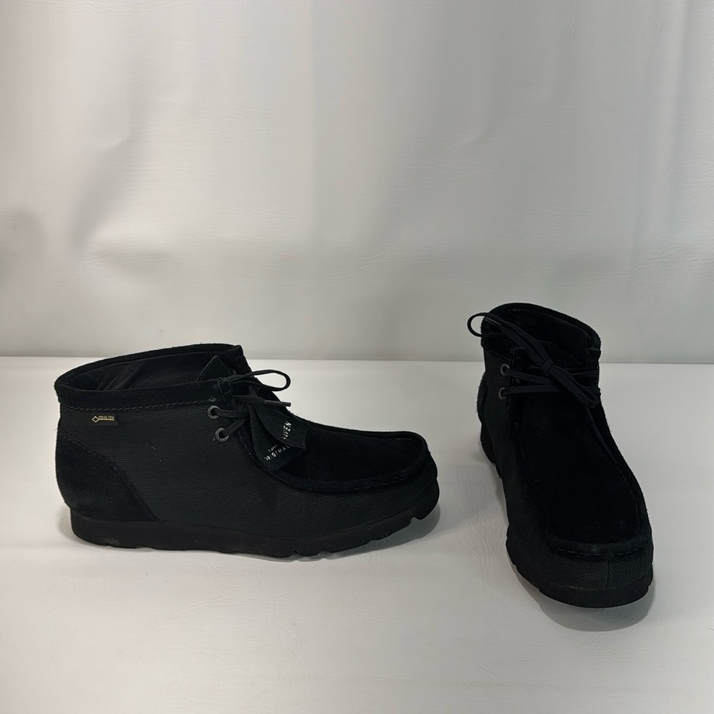 Clarks Originals Wallabee Black suede Boot